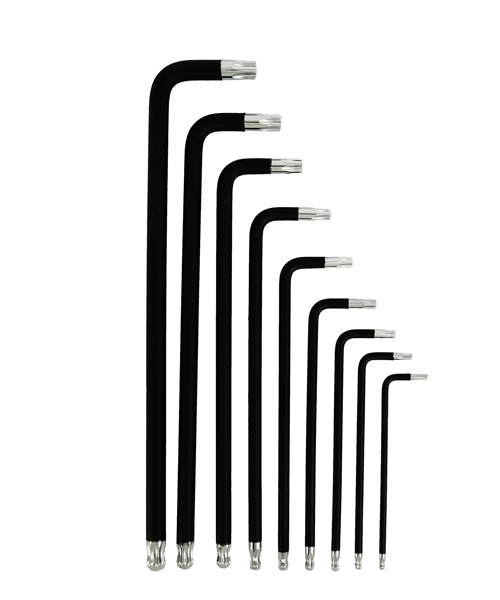 黒色エクストラロングトルクスレンチセット9本組