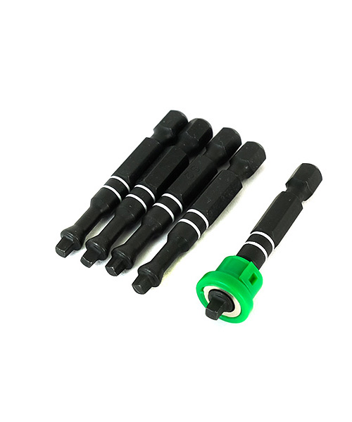 50mm黒染め差し替え式磁気ドライバービット5本組